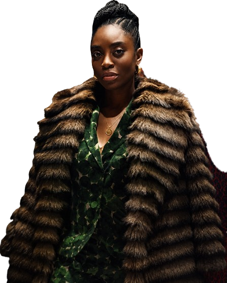 Cece Marshall Fightland Fur Coat - Image 2